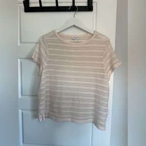 Reitmans Beige Textured Knit Top